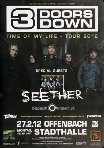 3 Doors Down - Time Of My Live, Frankfurt 2012 -...