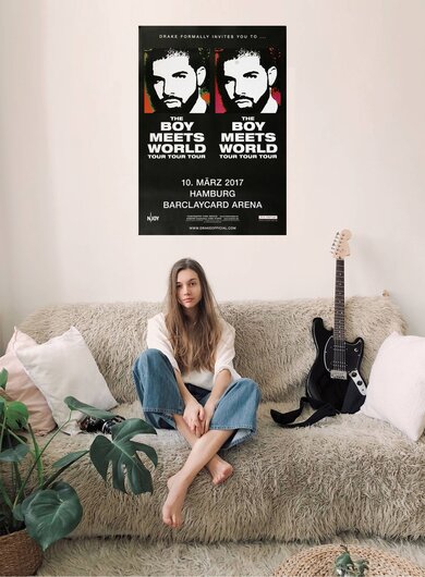 The Boys Meets World - Tour Tour , Hamburg 2017 - Konzertplakat