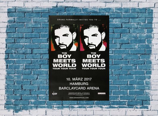 The Boys Meets World - Tour Tour , Hamburg 2017 - Konzertplakat