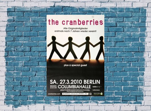 The Cranberries - Animal Instinct, Berlin 2010 - Konzertplakat