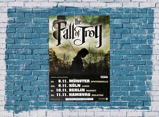 The Fall of Troy - Sledgehammer, Tour 2009 - Konzertplakat