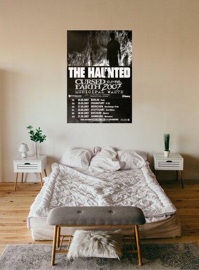 The Haunted - Municipal Waste, Tour 2007 - Konzertplakat