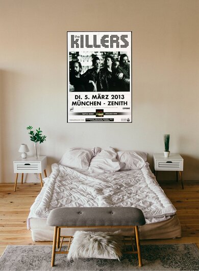 The Killers - Battle Born , München 2013 - Konzertplakat