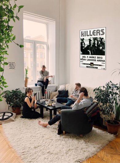 The Killers - Battle Born , Köln 2013 - Konzertplakat
