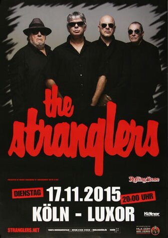 The Stranglers - Live In , Köln 2015 - Konzertplakat