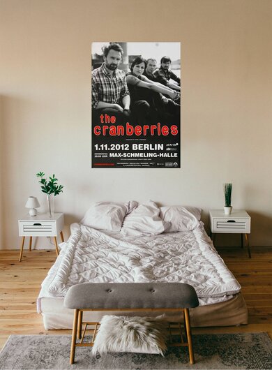The Cranberries, Tomorrow, Achtung Datum, Berlin 2012 - Konzertplakat
