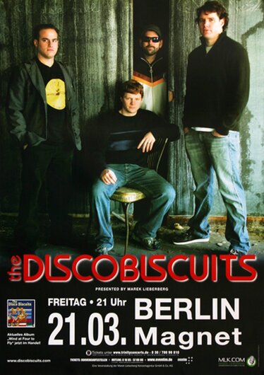The Disco Bisquits - Progressions, Berlin 2008 - Konzertplakat