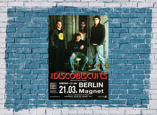 The Disco Bisquits - Progressions, Berlin 2008 - Konzertplakat