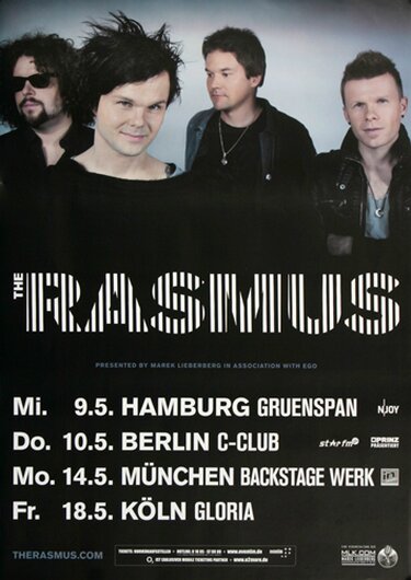 The Macabees - Live In Germany, Tour 2012 - Konzertplakat