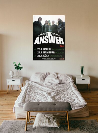 The Answer - Everyday Demons, Tour 2012 - Konzertplakat