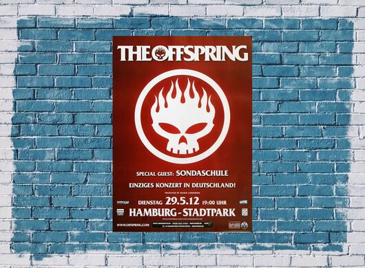 The Offspring - Days Go By, Hamburg 2012 - Konzertplakat