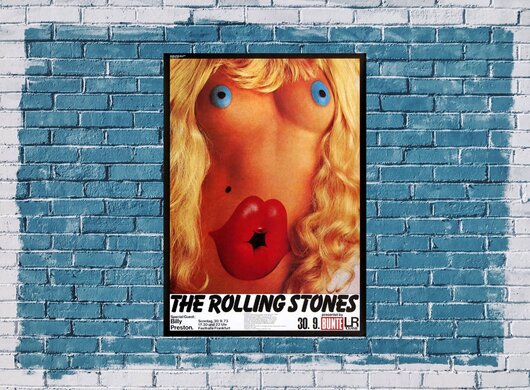 The Rolling Stones - Frankfurt, Frankfurt 1973 - Konzertplakat