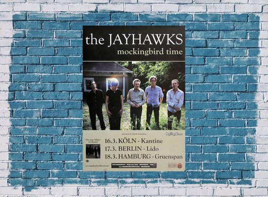 The Jayhawks - Monkingbird Time, Tour 2012 - Konzertplakat