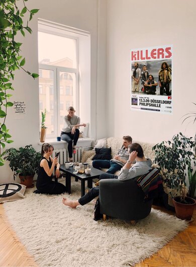 Killers - Düsseldorf, Düsseldorf 2009 - Konzertplakat