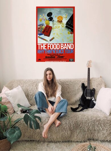 The Food Band - Rhythm N Juice,  1981 - Konzertplakat
