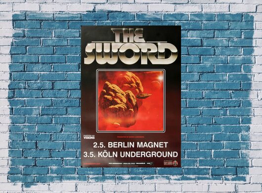 The Sword - This Axe, Berlin & Köln 2011 - Konzertplakat