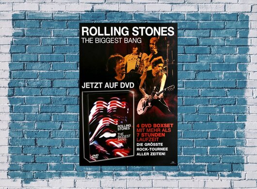 The Rolling Stones - The Biggest Bang,  2007 - Konzertplakat