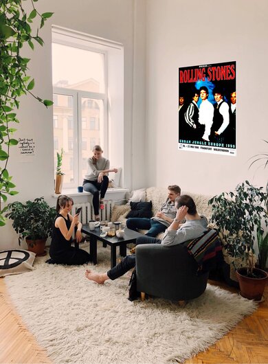 The Rolling Stones - Frankfurt, Frankfurt 1990 - Konzertplakat