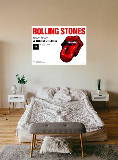 The Rolling Stones - A Bigger Bang,  2005 - Konzertplakat