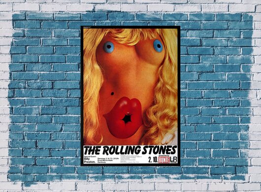 The Rolling Stones - Hamburg, Hamburg 1973 - Konzertplakat