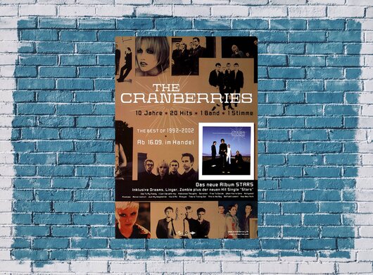 The Cranberries - Stars,  2002 - Konzertplakat