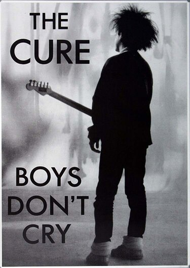 The Cure, Boys Dont Cry,1980, Reprint from the 90s, Konzertplakat