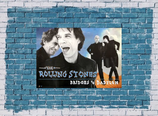 The Rolling Stones - Bridges To Babylon,  1997 - Konzertplakat