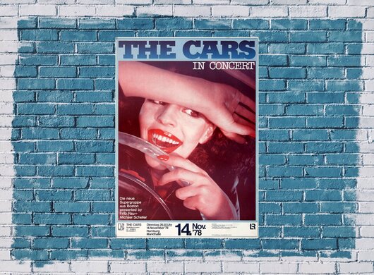 The Cars - Just What I Needed, Tour 1978 - Konzertplakat