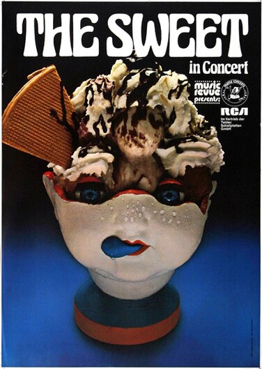 The Sweet - Pappa Joe,  1971 - Konzertplakat