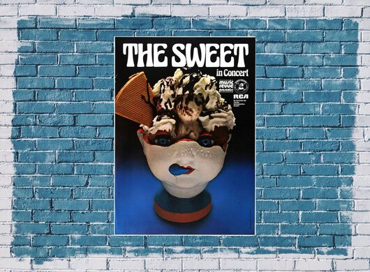 The Sweet - Pappa Joe,  1971 - Konzertplakat