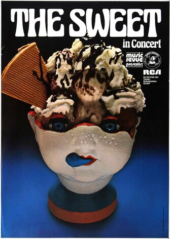 The Sweet - Poppa Joe,  1971 - Konzertplakat