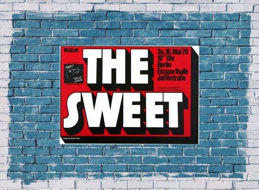 The Sweet - Give As A Wink, BER, 1976