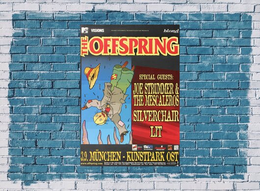 The Offspring - Want You Bad, München 2000 - Konzertplakat