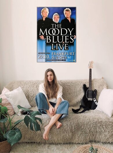 The Moody Blues - Playlist Plus, Frankfurt 2008 - Konzertplakat