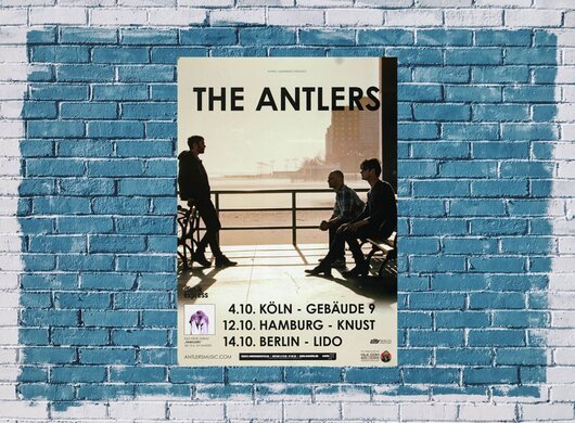The Antlers - Familiars, Tour 2014 - Konzertplakat
