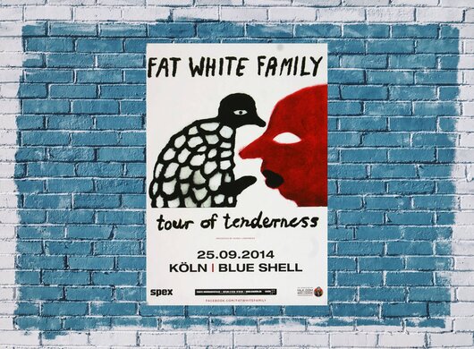 The Fat White Family - Champagne , Köln 2014 - Konzertplakat