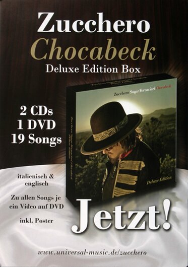 Zucchero - Chocabeck,  2012 - Konzertplakat