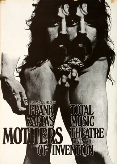 Frank Zappa - Chungas Revenge,  1970 - Konzertplakat