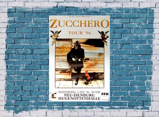 Zucchero - Spirito Divino, N-I, 1996 - Konzertplakat