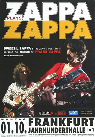 Zappa, Dweezil - Zappa plays Zappa, Frankfurt 2007 -...