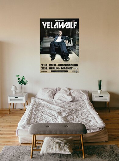 Yelawolf - The Last Song, Köln & Berlin 2011 - Konzertplakat