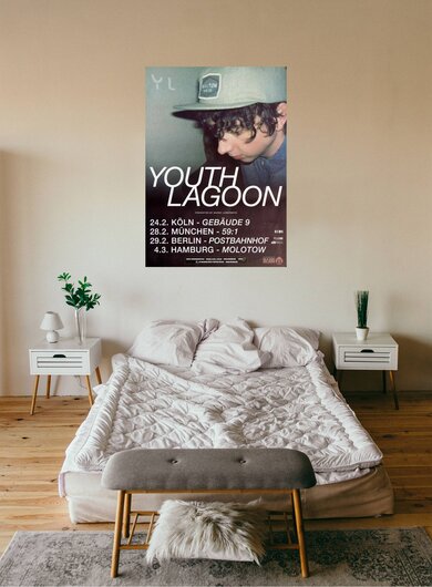 Youth Lagoon - Live In, Tour 2012 - Konzertplakat