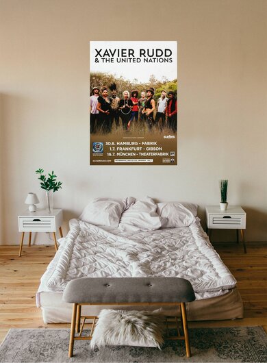 Xavier Rudd - United Nations, Tour 2015 - Konzertplakat