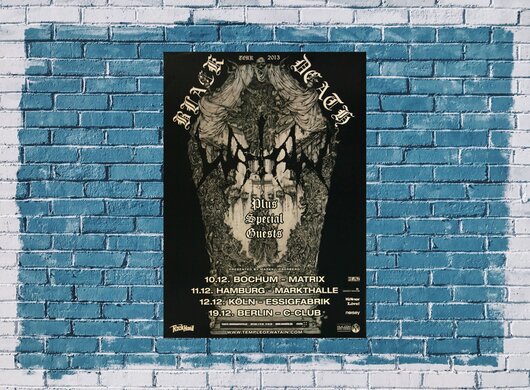 Watain - Part One, Tour 2013 - Konzertplakat