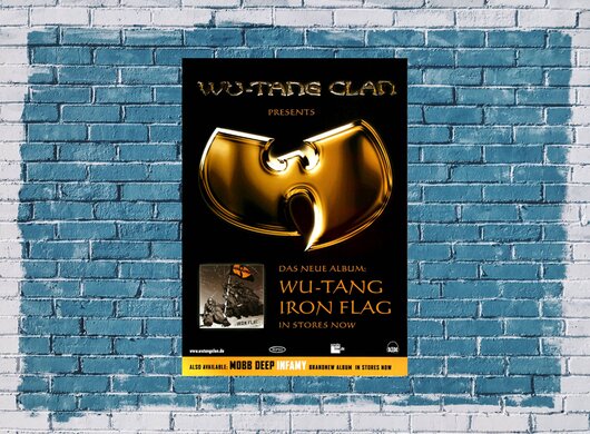 Wu-Tang Clan - Iron Flag,  2004 - Konzertplakat