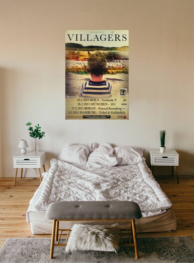 Villagers - The Waves, Tour 2013 - Konzertplakat