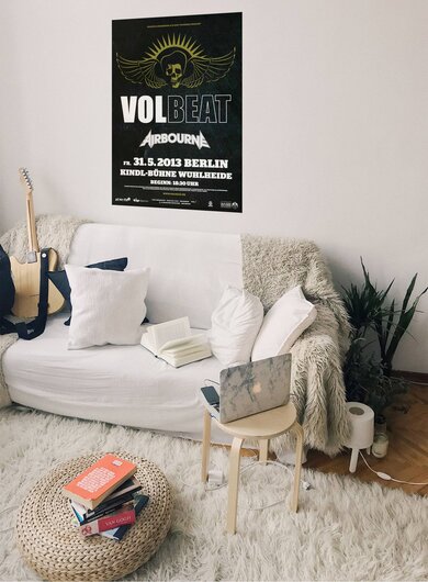 Volbeat - Airbourne, BER, 2013 - Konzertplakat