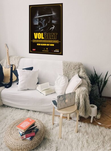 Volbeat - Outlaw Gentlemen,  2013 - Konzertplakat