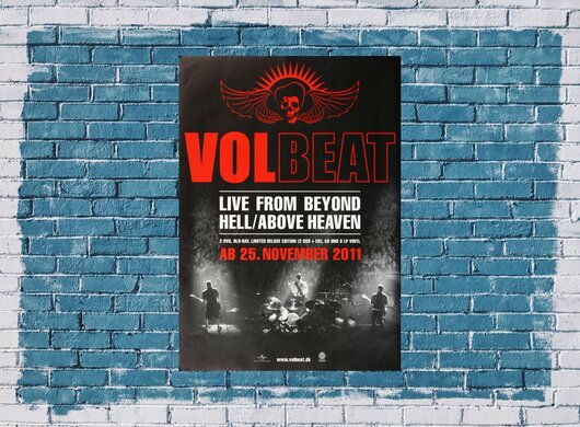 Volbeat - Open Air,  2011 - Konzertplakat