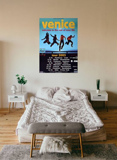 Venice - Welcome To Your Life, Tour 2003 - Konzertplakat